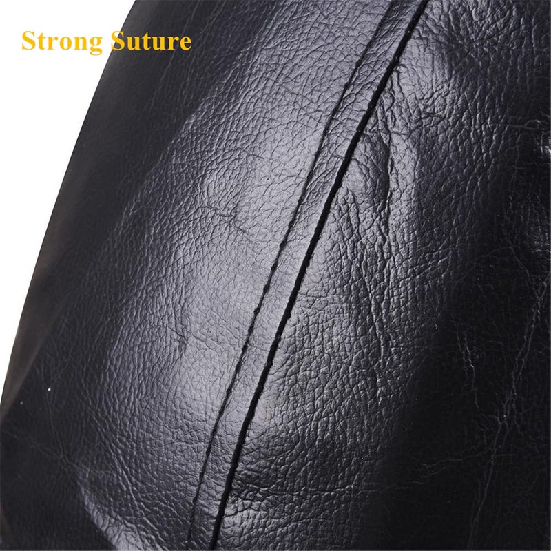 YOCTM غطاء عجلة احتياطي سميك من الجلد YOCTM لجيب رانجلر JK JL JT TJ سahara Rubicon Hummer FJ يناسب إطارات 31-33 بوصة طباعة بيضاء "حياة واحدة عيشها" (يناسب: 265/75R16، 255/75R17) - Image 4